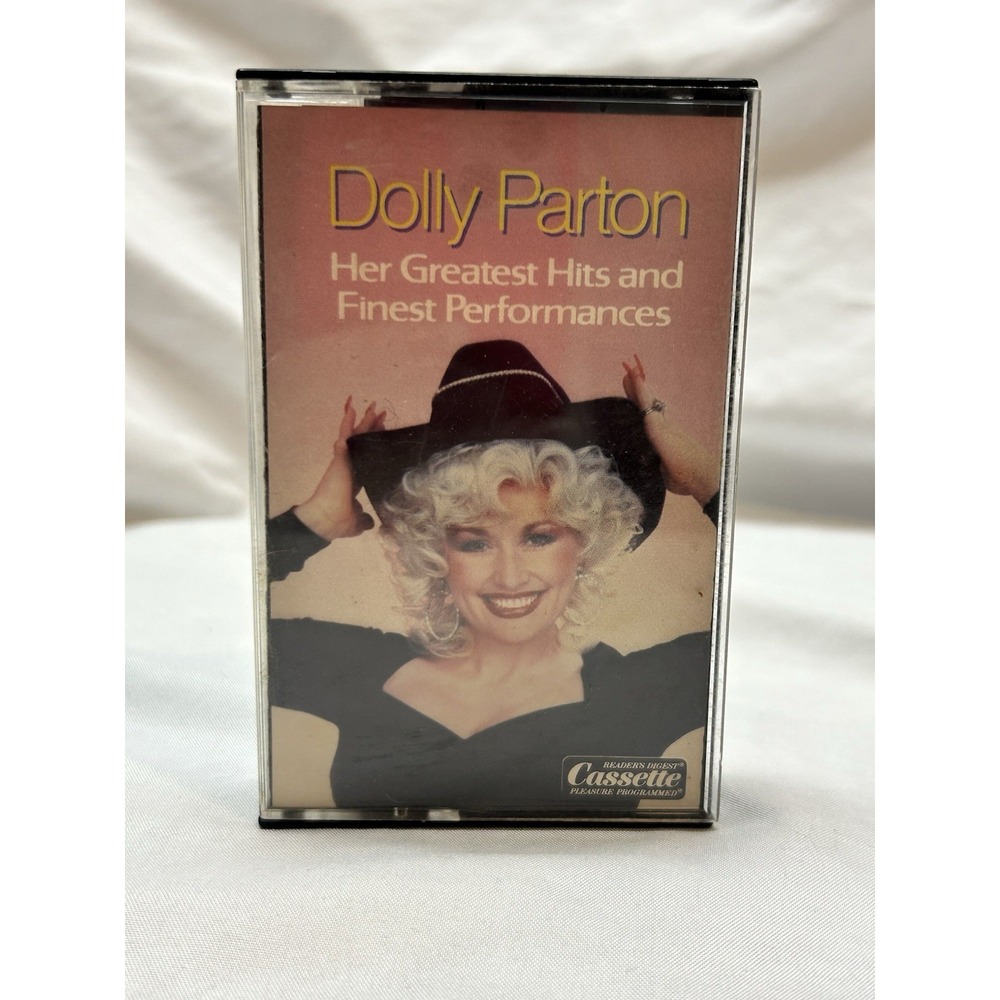 Dolly Parton Her Greatest Hits and Finest Performances Cassette Tape #1